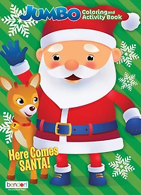 Holiday Jumbo Coloring Books - English Edition