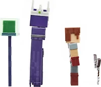 Minecraft- Dungeons - Figurines - Le Sans-Nom et Hal
