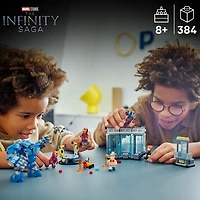 LEGO Marvel Iron Man's Laboratory: Hall of Armor Building Toy - Marvel Superhero Toy for Kids - 76315