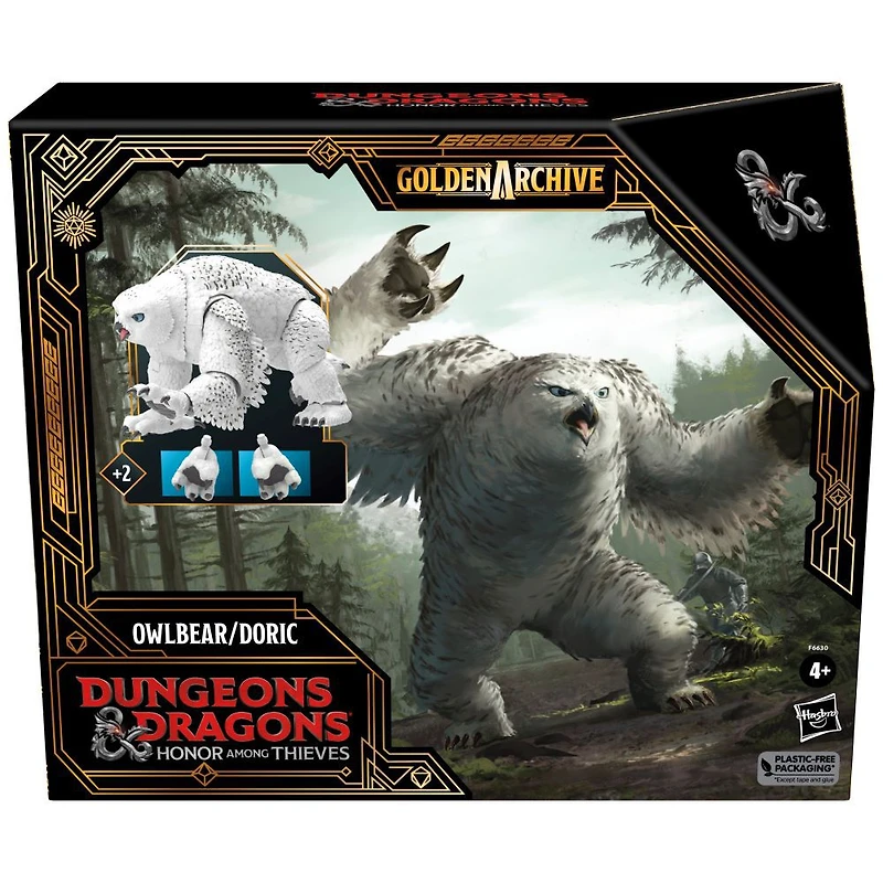 Dungeons and Dragons : L'honneur des voleurs, Golden Archive, Ours-hibou/Doric, échelle de 15 cm