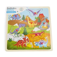 Imaginarium Discovery - Wooden Classic Peg Puzzle Assortment