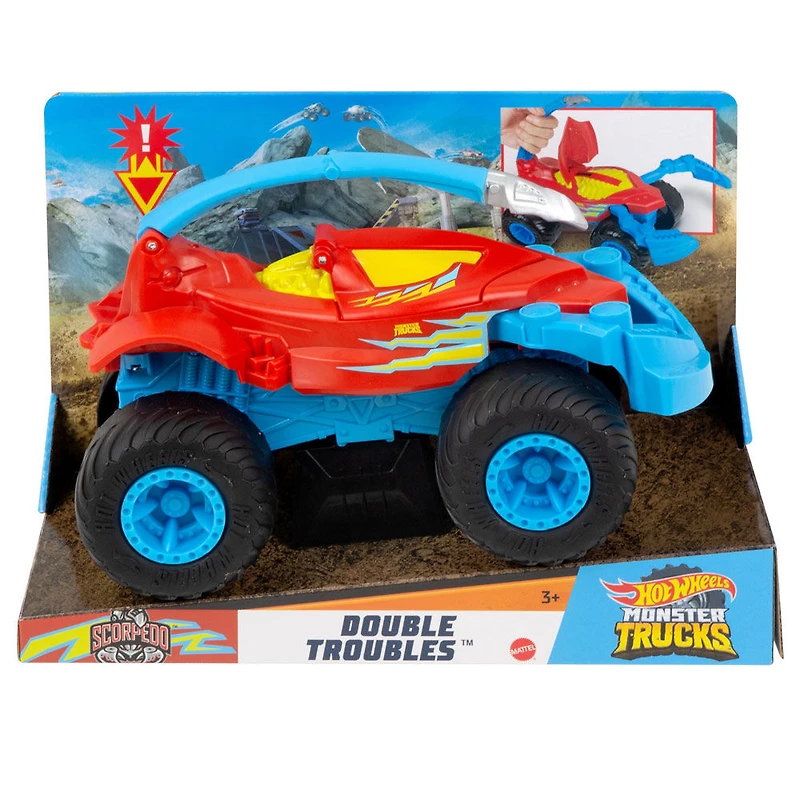 Hot Wheels - Monster Trucks - Échelle 1:24 Dt Scorpedo