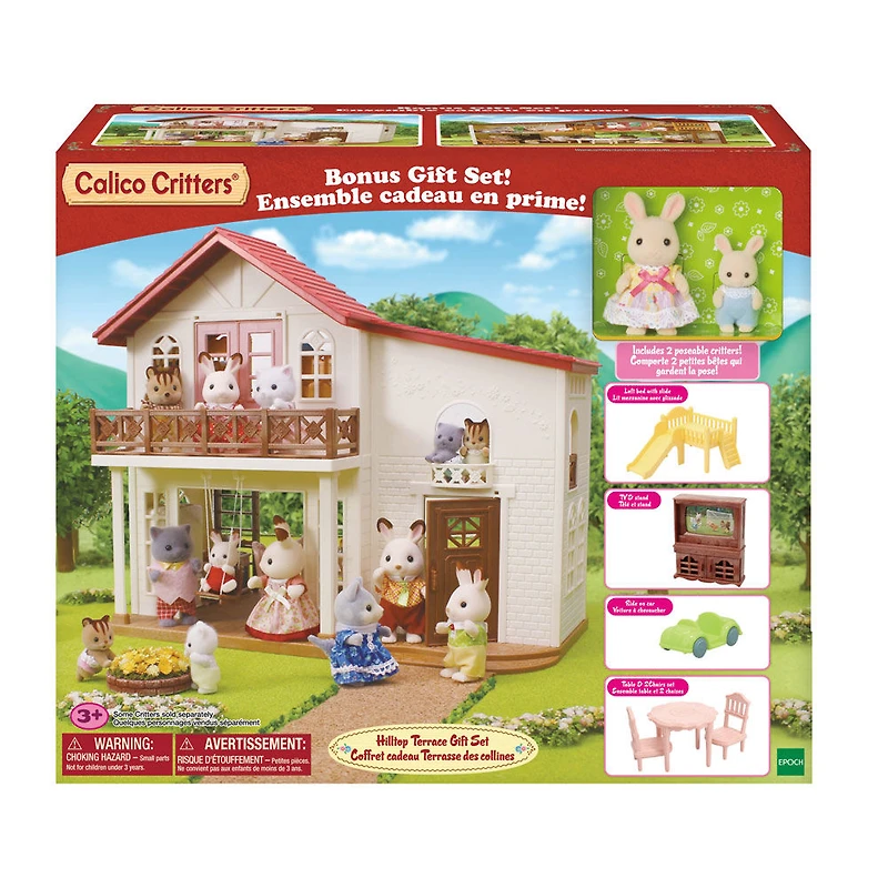 Calico Critters Hilltop Terrace Gift Set