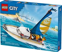 LEGO City Sailboat Building Set for Kids 60438