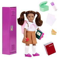 Lori Ensemble Jessalyn's School Locker Poupée 15 cm et accessoires