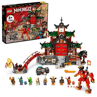 LEGO NINJAGO Le temple dojo des ninjas 71767 Ensemble de construction (1 394 pièces)
