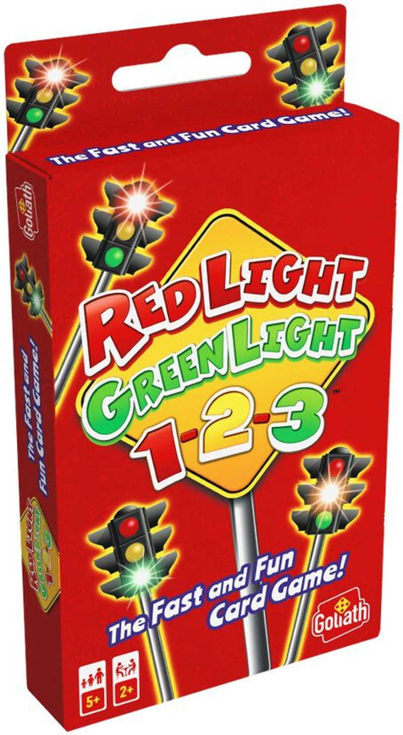 Red Light, Green Light, 1-2-3 Card Game - English Edition