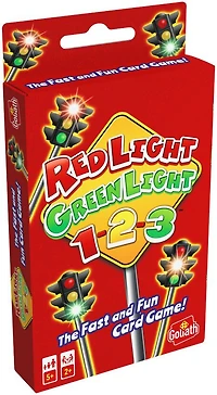 Red Light, Green Light, 1-2-3 Card Game - English Edition