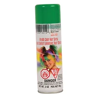 Laque fluorescente pour cheveux - vert