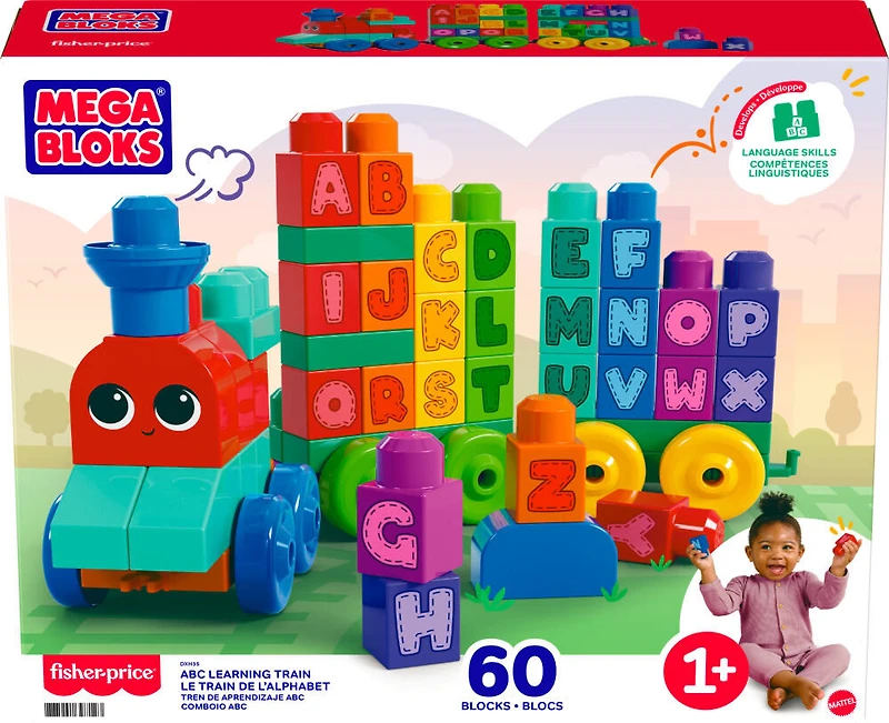 Mega Bloks Le Train de l'Alphabet