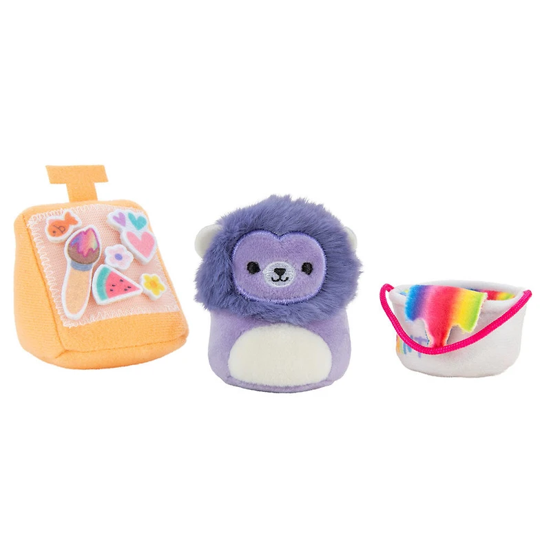 Squishville peluche, ensemble d'accessoires - Fête de peinture