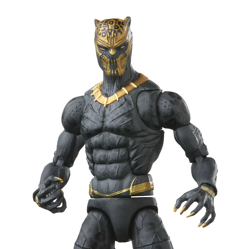 Marvel Legends Series Black Panther Legacy Collection Killmonger 6-inch Action Figure Collectible Toy, 5 Accessories