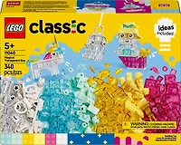 LEGO Classic Magical Transparent Box - Preschool Learning Toy for Kids 5 and Up - 11040