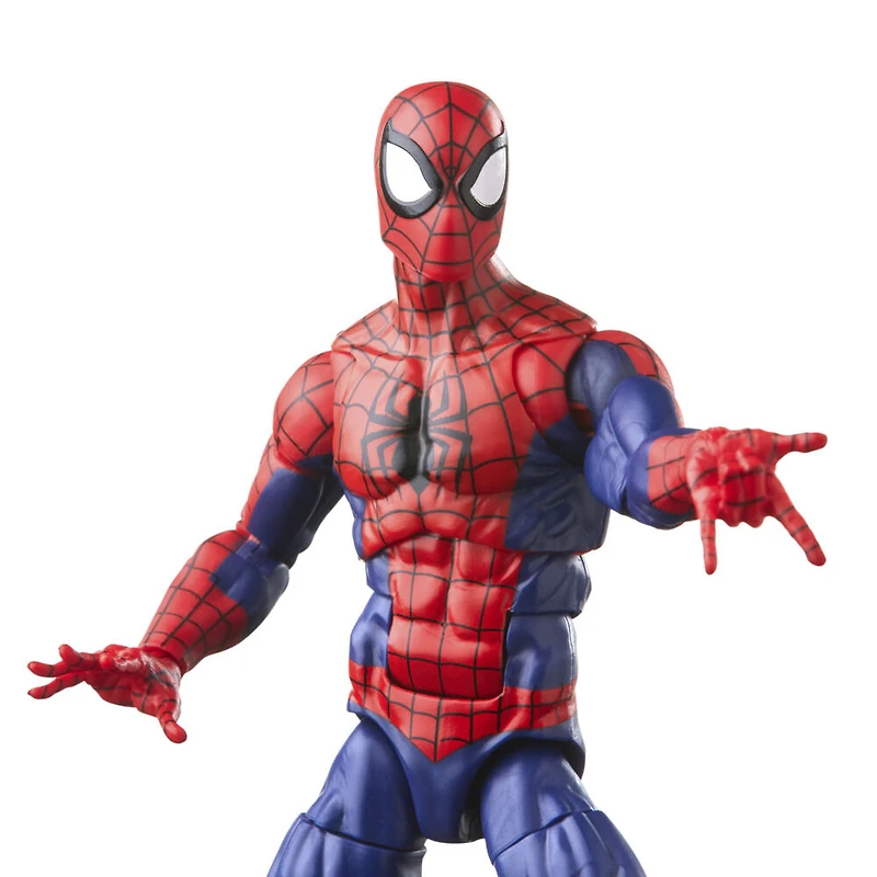 Marvel Legends Series Spider-Man, Pack de 2 figurine Spider-Man et Marvel's Spinneret de 15 cm, inclut 10 accessoires