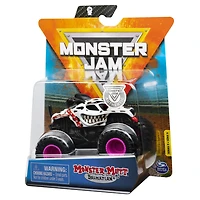 Monster Jam, Monster truck Monster Mutt Dalmatian, véhicule en métal moulé, série Danger Divas