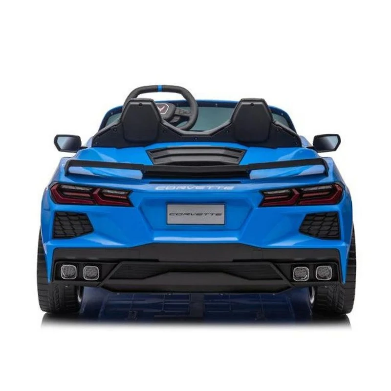 KidsVip 24V Licensed Corvette C8 W/RC- Blue