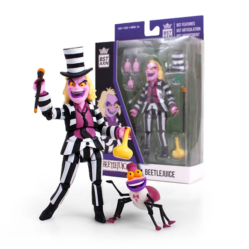 Figurine BST AXN Beetlejuice (Beetlejuice) 12,7 cm - Édition anglaise
