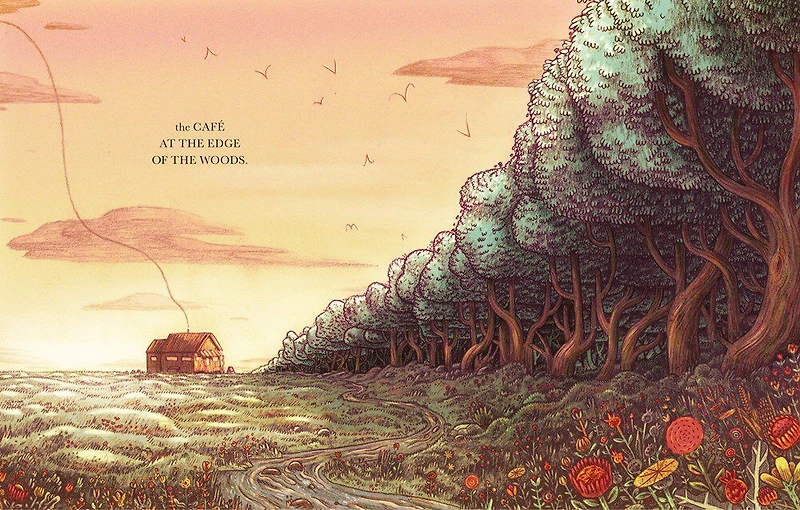 The Café at the Edge of the Woods - Édition anglaise