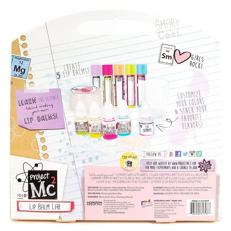 Project MC2 - Lip Balm Lab