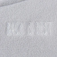 Wearable Blanket-Micro Fleece, Grey Large