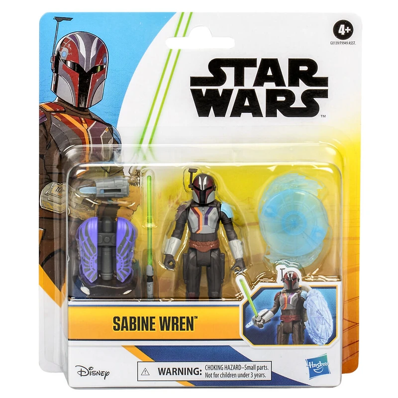 Star Wars Epic Hero Series, figurine Sabine Wren de 10 cm avec équipement
