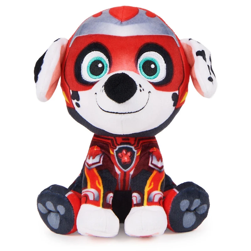 PAW Patrol : La Super Patrouille le film, Peluche Marcus Super Patrouille de 17 cm, animaux en peluche haut de gamme