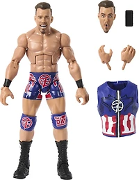 WWE-Austin Theory-Figurine articulée Élite, figurine à collectionner