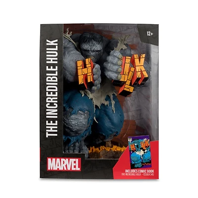 Marvel L'Incroyable Hulk1:6ème Echelle Collectible avec Scène (The Incredible Hulk #345)