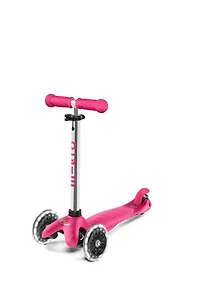 Trottinette Micro Mini Plus Led/Rose - Notre exclusivité