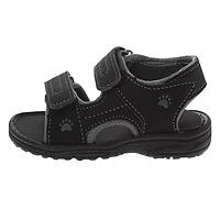 Rugged Bear Black/Grey Sport Sandal