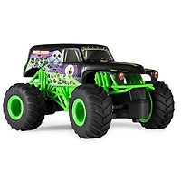 Monster Jam, Grave Digger radiocommandé authentique, échelle 1:24, 2,4 GHz