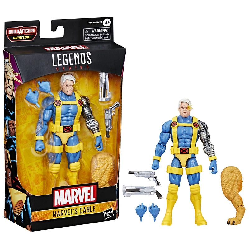 Marvel Legends Series, figurine Marvel's Cable inspirée des bandes dessinées