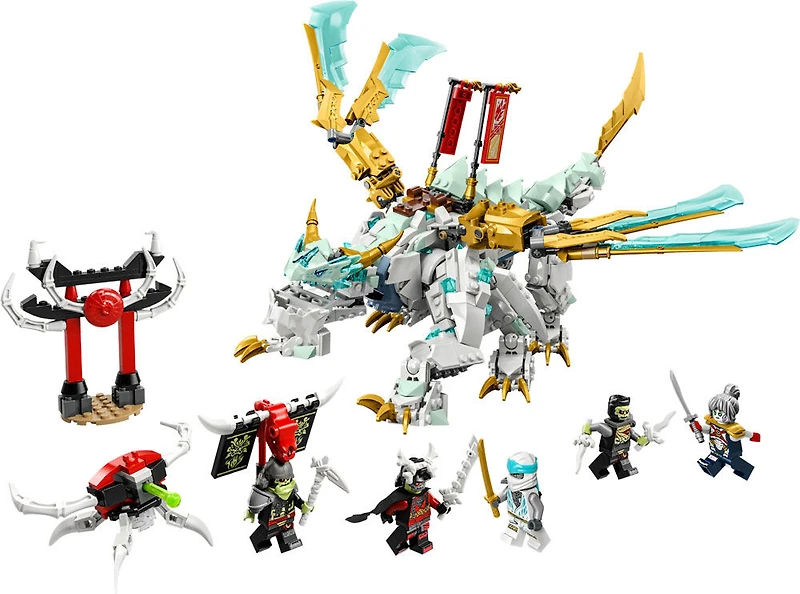 LEGO NINJAGO Le dragon de glace de Zane 71786 Ensemble de jeu de construction (973 pièces)