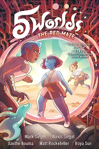 5 Worlds Book 3: The Red Maze - Édition anglaise