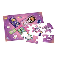 Gabby's Dollhouse, Puzzle de 24 pièces, thème heure du coucher