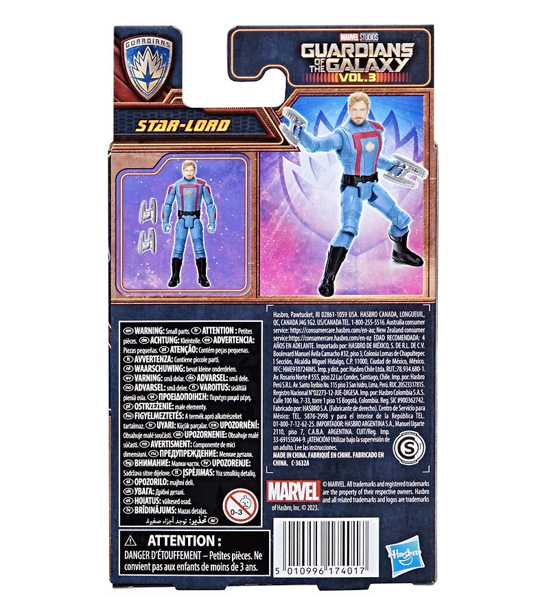 Marvel Studios Gardiens de la galaxie Vol. 3, figurine articulée Star-Lord, Epic Hero Series