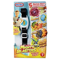 Paquet de recharges Mighty Blasters avec 5 cartouches puissantes et souples de Little TikesMC