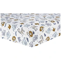 Drap-housse pour lit de bébé en flanelle de luxe Trend Lab - Zambie