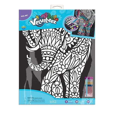 Velveteez Foil Art 16x20 Elephant