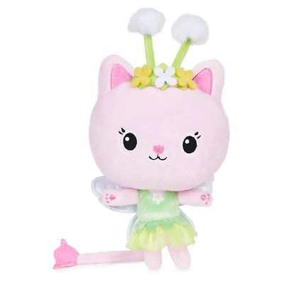 DreamWorks Gabby's Dollhouse, 7-inch Kitty Fairy Purr-ific Plush Toy