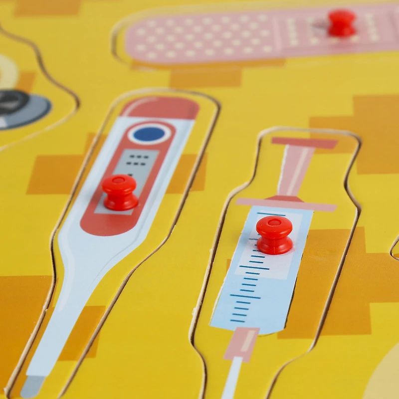 Imaginarium Discovery - 6 Piece Peg Puzzle Assortment