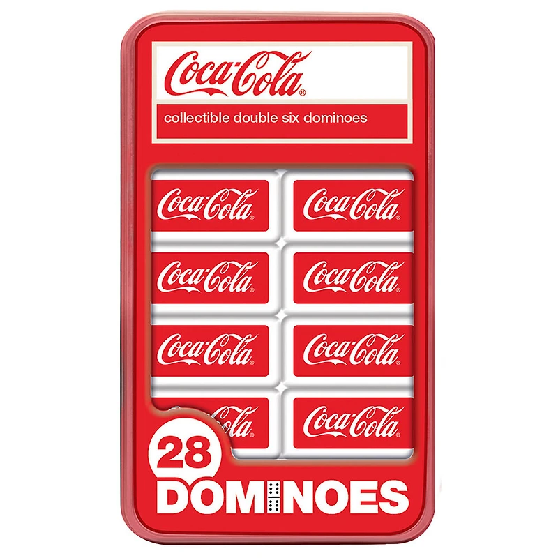 Masterpieces Puzzle Company Coca-Cola Double-Six Dominoes - Édition anglaise