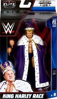 WWE - Collection Elite - Figurine articulée - "King" Harley Race