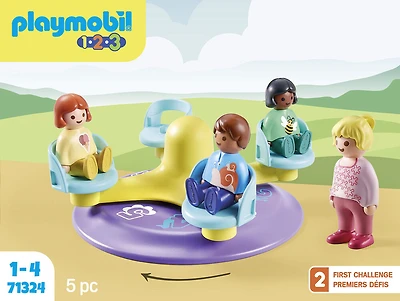 PLAYMOBIL 1.2.3 Children's Carousel