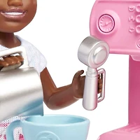 Barbie- Chelsea - Poupée Chelsea peut être... Barista, poupée et acc.