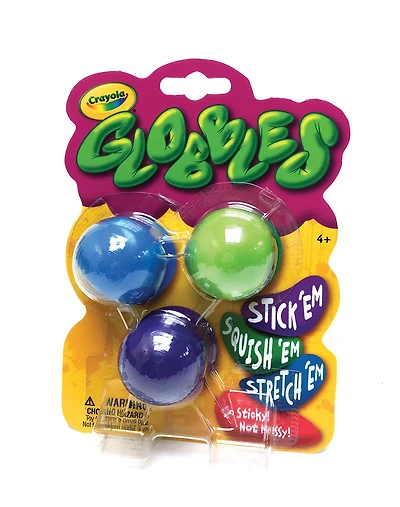 3 balles Crayola Gobbles