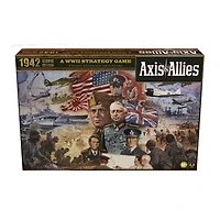 Avalon Hill Axis and Allies 1942 Second Edition WWII Strategy Board Game, 2-5 Players - English Edition