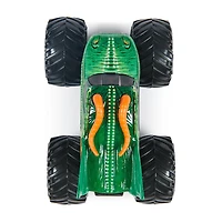 Monster Jam, Monster truck Dragon officiel, véhicule en métal moulé, échelle 1:64