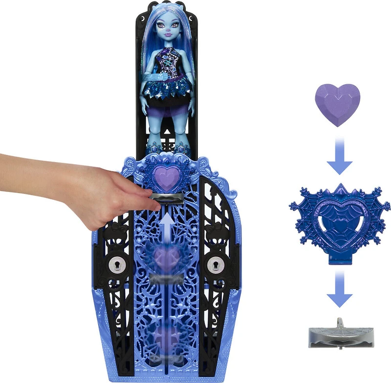 Monster High-Monstrueux Secrets Abbey Bominable-Coffret