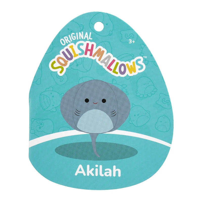 Squishmallows 12" Plush - Akilah the Muted Blue Polka-dot Stingray
